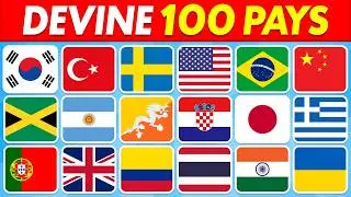 Devine le PAYS par son DRAPEAU 🚩🤔 | Facile, Moyen, Difficile, Impossible