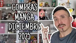 📚 COMPRAS MANGA DICIEMBRE 2025 📚