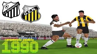 PES6: BRAGANTINO x NOVORIZONTINO - PAULISTÃO 1990 (FINAL)