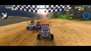 Again achive 1st position in beach buggy race in second attempt 