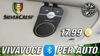 Vivavoce Bluetooth per auto Silvercrest LIDL a 17.99 &euro;