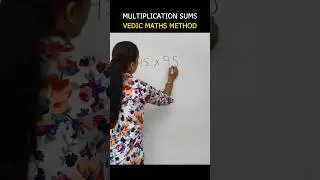 Learn Multiplication Sums 95*95 with Vedic Math Tips and Tricks! #cutyBees #vedicmath #maths #reels