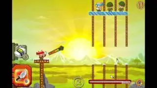 Hambo Gunslinger level 5-20 Walkthrough Gameplay (Gold Medal Level 20 Solution)