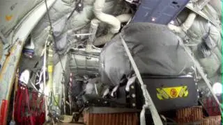 View from Camera Mounted on JPADS (Joint Precision Airdrop System)