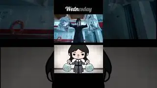 Toca Boca life world in Wednesday Movie ||Please Subscribe me 🥺#Tocaboca #wednesday