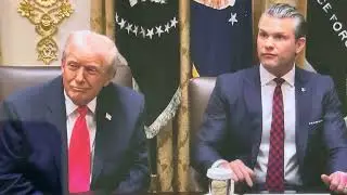 TRUMP CABINETS ANSWER REPORTERS Questions 