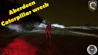 Star citizen exploration - caterpillar wreck on Aberdeen