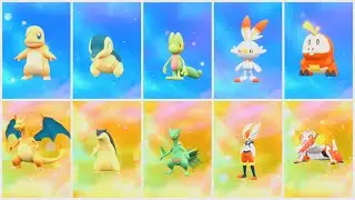 Evolution All Evolve Starter Gen 1 & Gen 9 Complete List | Pok&eacute;mon Scarlet & Violet