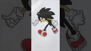 how to draw Sonic step by step drawings #shorts #sonic #drawing #kids