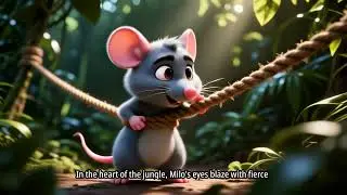 Kids Story of a Lion and the Jungle World