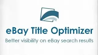 eBay Title Optimizer Tool - Improve eBay Item Title Keywords