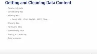 Data Scientist's Toolbox: Getting Data