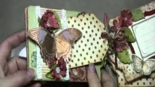 Chipboard Tag Mini Scrapbook