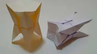 How to Fold An Origami Tooth - Tooth With Paper - Origami Human Tooth - Make a Paper Tooth