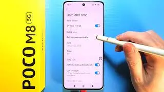 POCO M8 5G: How to Adjust Date And Time Settings