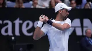 10-Time AO Champion Novak Djokovic Meets Fans in Open Practice｜Australian Open 2026｜Tennis