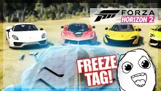 Forza Horizon 2 - Freeze Tag! (Random Funny Moments)