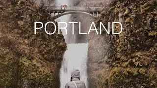 PORTLAND, OREGON. Водопады Орегона. Самый большой книжный магазин. Дом Калленов