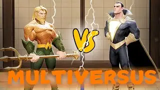 Aquaman VS Black Adam Multiversus (RANKED)