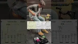 JOHN MAYER Blues Vulture Distortion Pedal Trick, with Tabs! #Tabs #guitar #guitartabs #blues