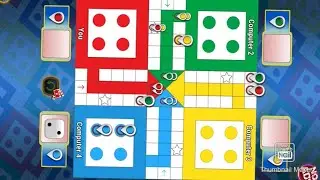 Ludo King Game in 4 Players | Ludo Game in 4 Players | Ludo Gameplay | Ludo Khela #ludogame