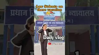 Other vacation: Goa🏕️ but you are a Law Student🌝⚖️#trendingshorts #minivlog #lawstudent #viral