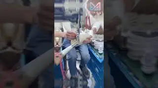 Production line of fur slippers | Shoes factory #shorts
