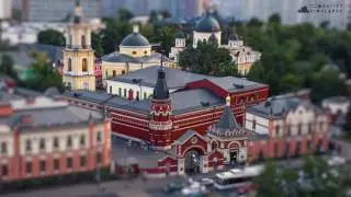 Moscow 2015 tilt-shift timelapse