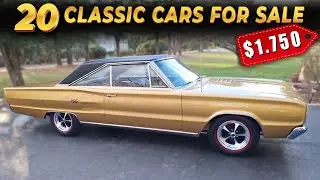 20 Best Cheap Classic Cars for Sale by Owners