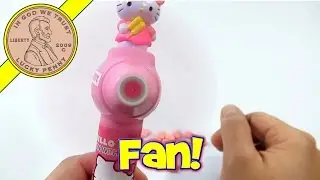 Hello Kitty With Candy Pink Fan, Sanrio