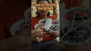 How to turn ON and OFF the dji neo