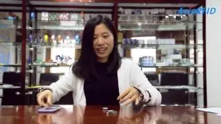 NFC-метка с кольцом, чтение и запись данных, используется для оплаты, управления доступом
