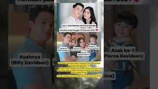 Billy Davidson,Bintang Sinetron Tampan ini bisa dibilang salah sosok satu Laki-Laki setia #shorts