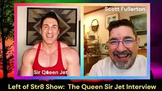 Left of Str8 Show: The Queen Sir Jet Interview  Singer, Songwriter and Model