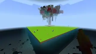 &Aacute;rbol de la vida en minecraft (tierra plana) 