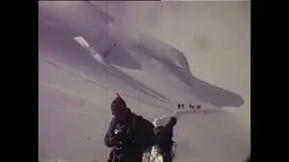Engadin mit Piz Langqueard, Piz Morteratsch, Piz Bernina über Biancograt 1967 (Normal 8 Film)