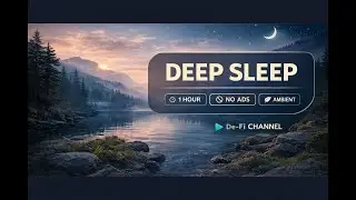 Deep Sleep Music 🌙 Calm Lake Ambient Sounds for Sleep & Deep Focus (1 Hour)