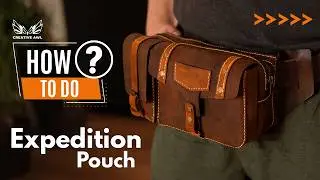 Leather Expedition Pouch Bag DIY