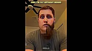 Without Beard ☠️ #edit #troll #trollface #trending