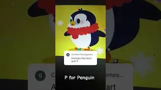 P for Penguin (Inspired by Dragon Dee)