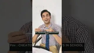 cheater cocks in our school #funny #comedy #teacher #school #jaishreeram #funpage