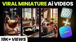 How to Easily Create Stunning AI Miniature Videos in Canva!
