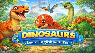 Let&rsquo;s Explore Dinosaurs 🦖 | Kids Learning English