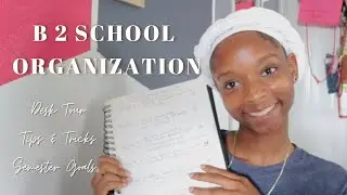 Prepare for Back2School with me || study desk tour, goal setting, study tips | Back to School Series