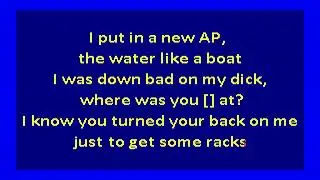 Mustard ft  Roddy Ricch  - Ballin (karaoke)