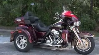 New 2014 Harley Davidson FLHTCUTG Tri Glide Trike Water Cooled Engine