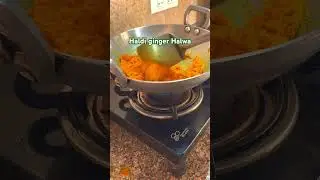 Immunity buster halwa haldi+ginger #haldi #ginger#halwarecipe #winterspecial
