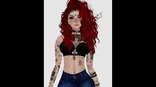 {imvu} criando um avatar ruiva e tatuada