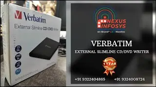 Verbatim External Slimline CD/DVD Writer &ndash; Compact & Reliable Optical Drive #verbatim #writer #dvd