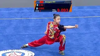 Zhengyao Wei 🇨🇳 🥇 9.09 score (Changquan B) 11th Junior Asian Wushu Championship 2023 at China
